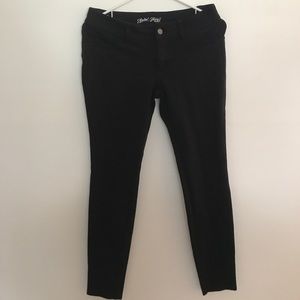 Faded glory black pants